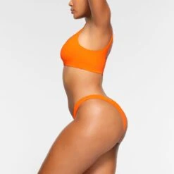 SWIM CHEEKY TANGA BOTTOMS | ORANGE -SWIM Sales Store SKIMS SWIM SW TAN 0783 OA ORG 0010 SD