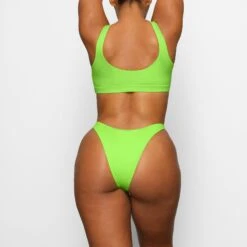 SWIM CHEEKY TANGA BOTTOMS | NEON GREEN -SWIM Sales Store SKIMS SWIM SW TANK 0783 CA NGE 0014 BKa
