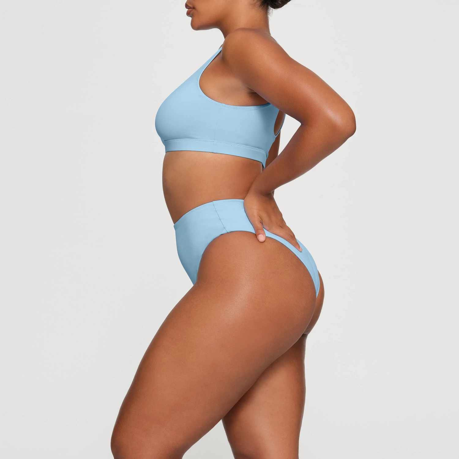 SWIM TANK BIKINI TOP | IRIS BLUE 3 SWIM TANK BIKINI TOP | IRIS BLUE - Image 3