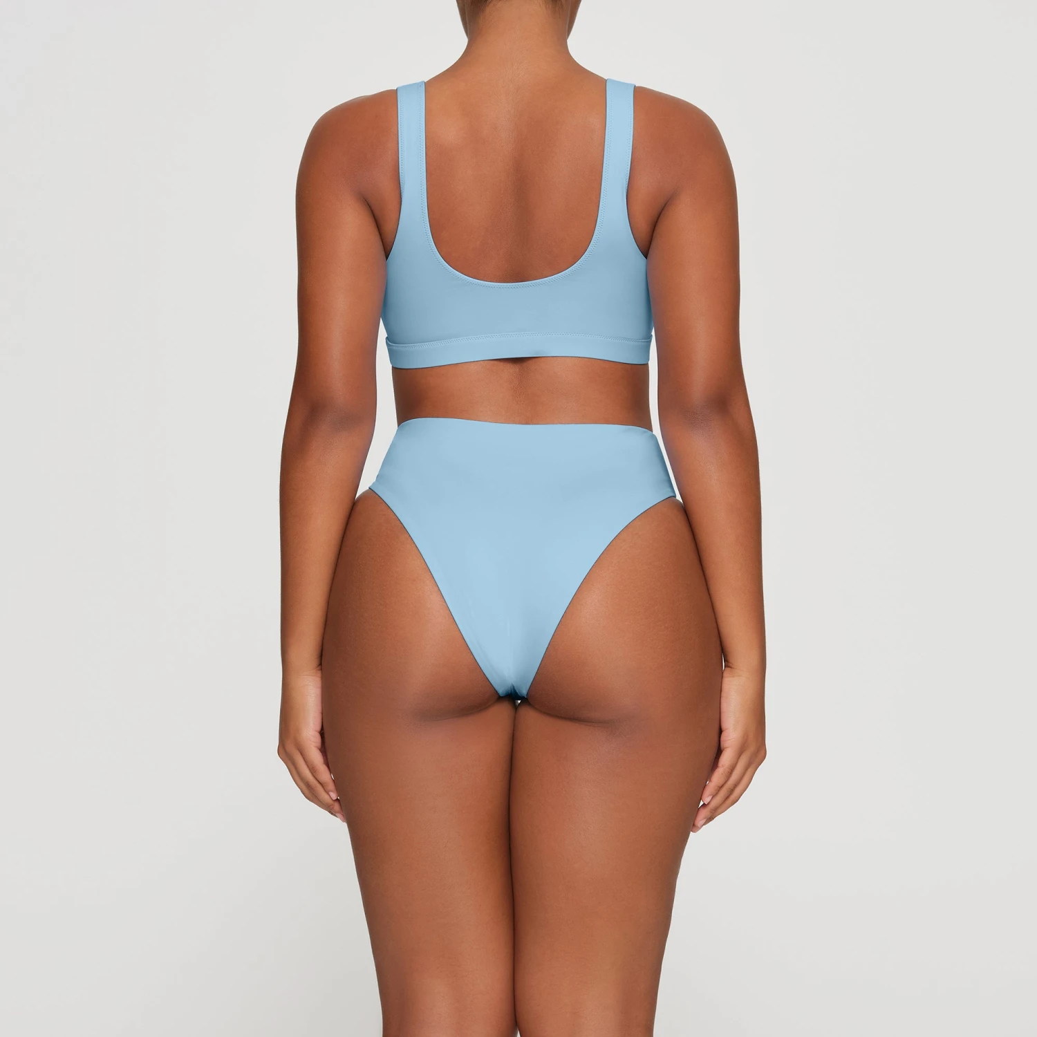 SWIM TANK BIKINI TOP | IRIS BLUE 4 SWIM TANK BIKINI TOP | IRIS BLUE - Image 4