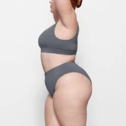 SWIM TANK BIKINI TOP | GUNMETAL -SWIM Sales Store SKIMS SWIM SW TNK 0743 MM GUN SD