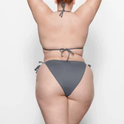 SWIM TRIANGLE TOP | GUNMETAL -SWIM Sales Store SKIMS SWIM SW TRI 0778 MM GUN BK