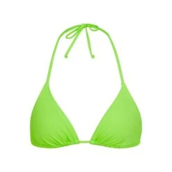 SWIM TRIANGLE TOP | NEON GREEN