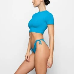 SWIM T-SHIRT | TURQUOISE -SWIM Sales Store SKIMS SWIM SW TSH 0746 CD TRQ 0011 SD