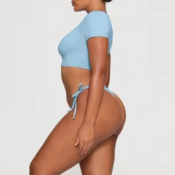 SWIM T-SHIRT | IRIS BLUE -SWIM Sales Store SKIMS SWIM SW TSH 0746 HA IRB 0006