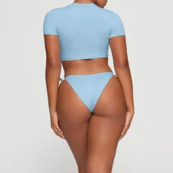 SWIM T-SHIRT | IRIS BLUE -SWIM Sales Store SKIMS SWIM SW TSH 0746 HA IRB 0011