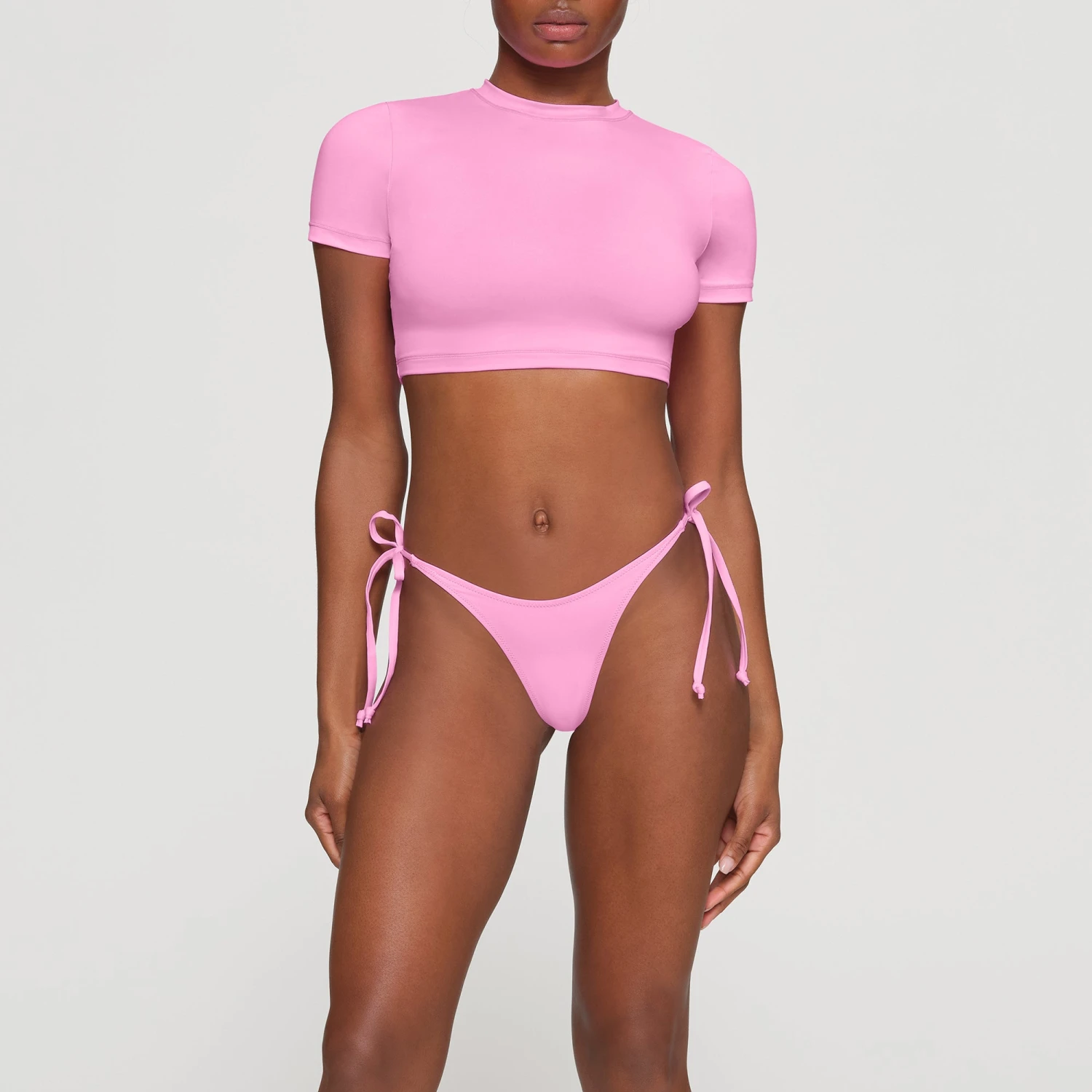 SWIM T-SHIRT | LIGHT PINK 2 SWIM T-SHIRT | LIGHT PINK - Image 2