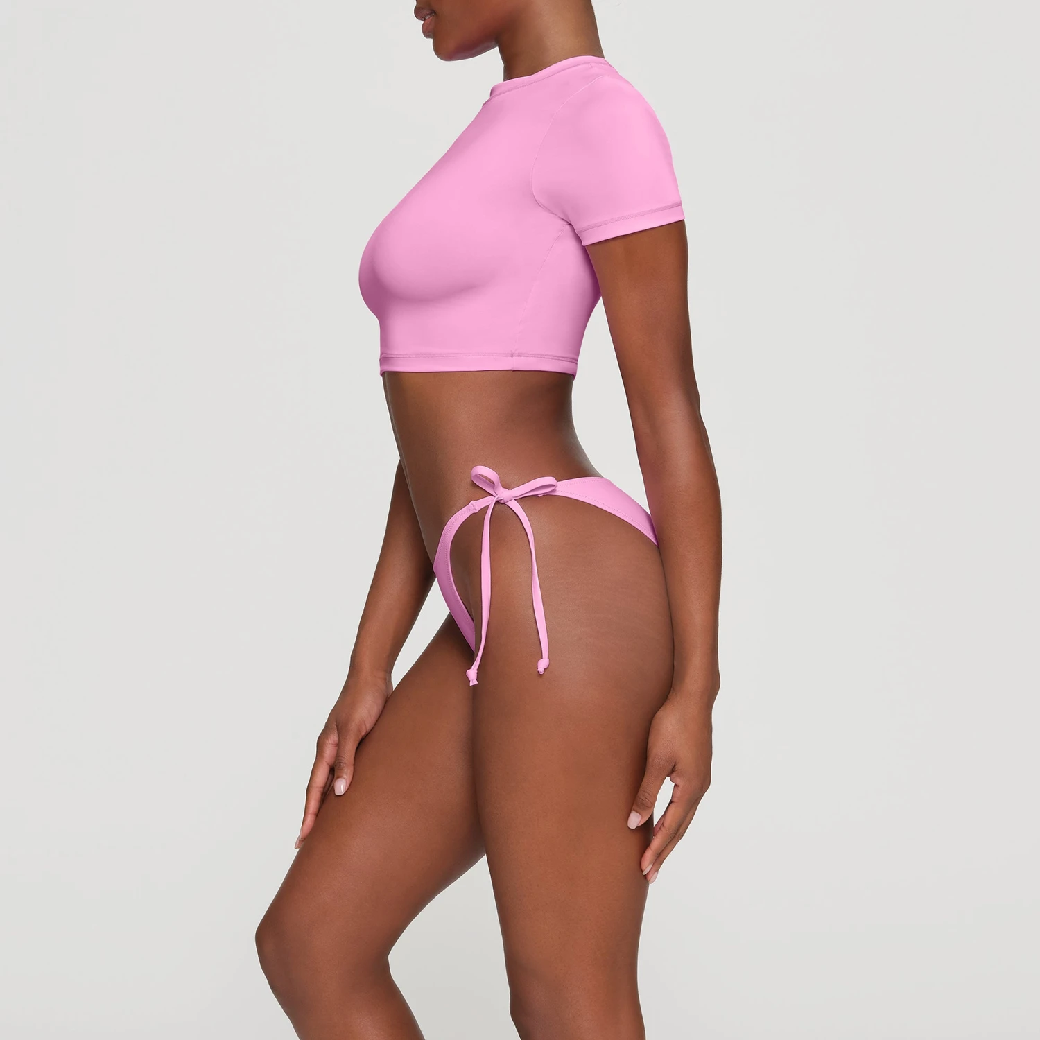 SWIM T-SHIRT | LIGHT PINK 3 SWIM T-SHIRT | LIGHT PINK - Image 3