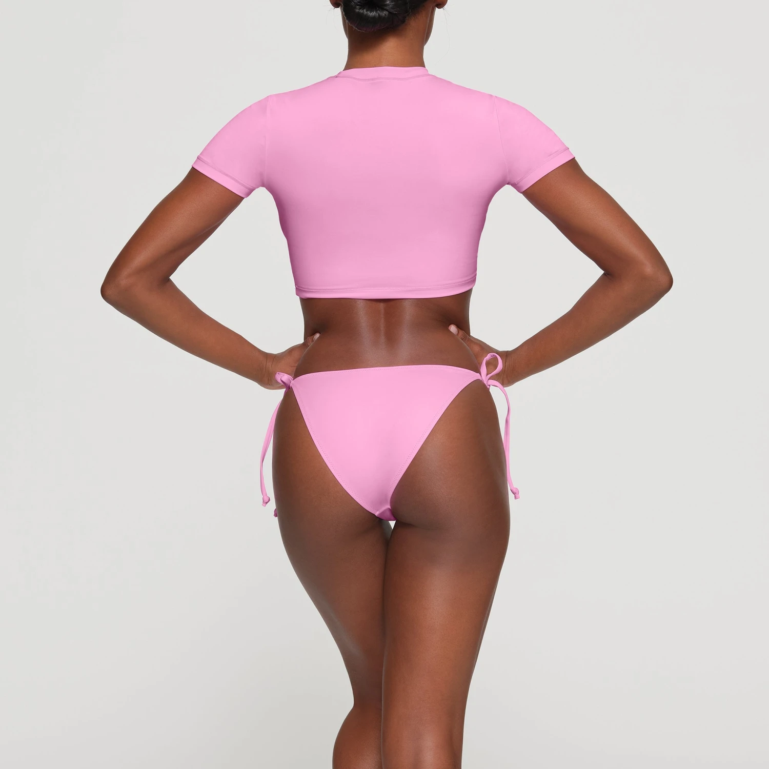 SWIM T-SHIRT | LIGHT PINK 4 SWIM T-SHIRT | LIGHT PINK - Image 4