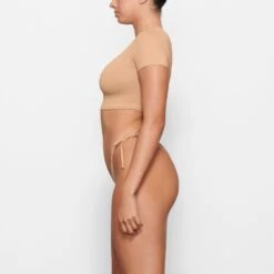 SWIM T-SHIRT | OCHRE -SWIM Sales Store SKIMS SWIM SW TSH 0746 MM OCH SD