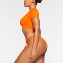 SWIM T-SHIRT | ORANGE -SWIM Sales Store SKIMS SWIM SW TSH 0746 OA ORG 0029 SD