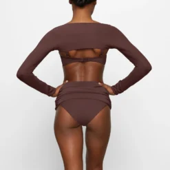 SHAPING SWIM SHRUG | COCOA -SWIM Sales Store SKIMS SWIM TP SRG 2760 FB COA 0009 BK x2 c776c55f b8d8 49c1 9746 acbe41de3007