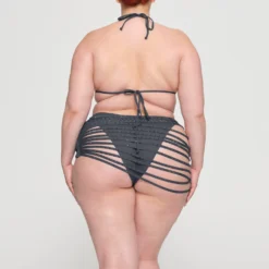 RHINESTONE SWIM STRAPPY SKIRT | GUNMETAL -SWIM Sales Store SKIMS UNDERWEAR CU SKT 3186 HC GUN 0011