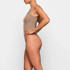 SHEER SCULPT THONG BODYSUIT | SIENNA -SWIM Sales Store SKIMSSHAPEWEAR SH LBT 0248 ZC SIE 0010